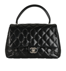 Top Handle, Lambskin, Black, 11298508, DB, 2*